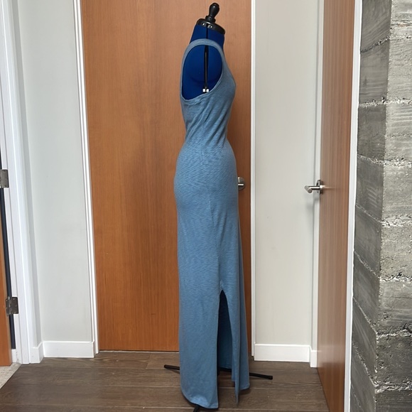 Forever 21 Blue Long Tank Summer Dress - Picture 2 of 5